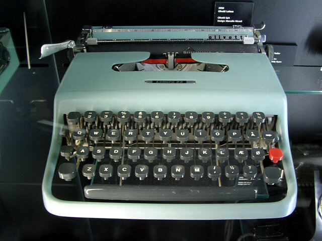 Lettera Olivetti 22