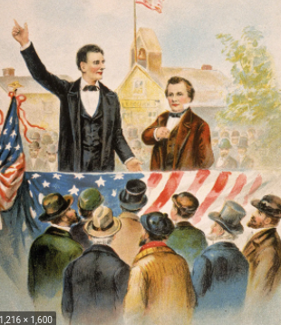 The Lincoln- Douglas Debates 1858