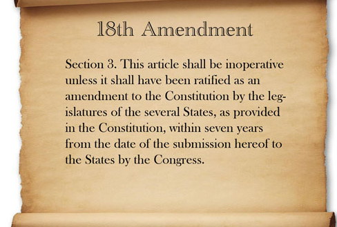 18th Amendments