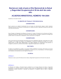 Acuerdo ministerial 194-2004