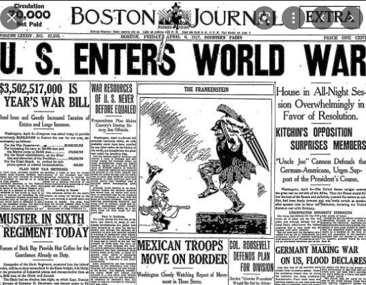 Reasons for US entry into WW1