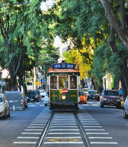 Desaparición del "tramway" eléctrico