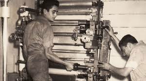 IMPRESORA DEL AÑO 1973