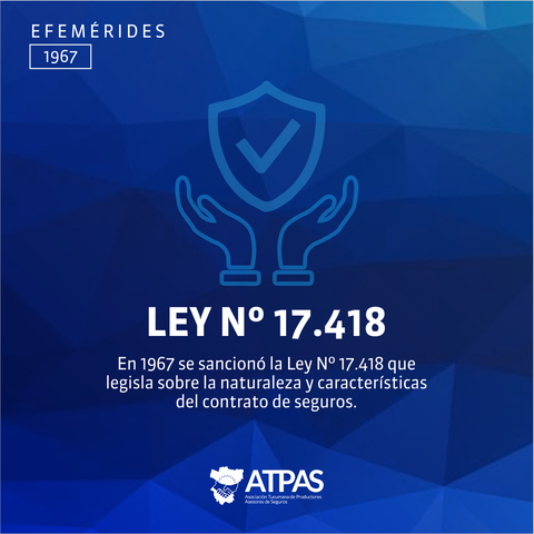 Se sanciona la Ley N° 17.418