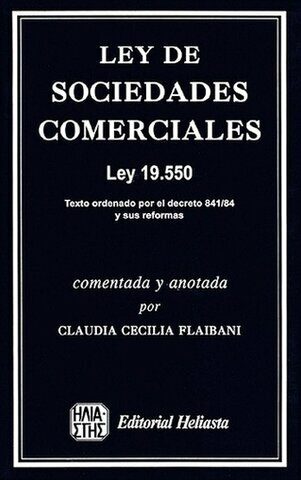 Se sanciona la Ley 19.550