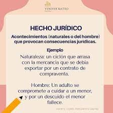 Hechos juridicos