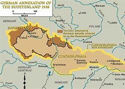 German annexation of Austria and Sudetenland invasion of Czechoslovakia