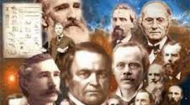 Timeline: : Fechas de publicación de libros, nacimiento y muerte de los pioneros