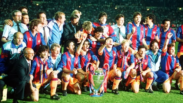 Primera champions del Barça
