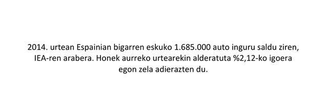 2014ko bigarren eskuko autoen salmenta