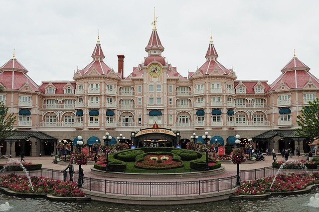 The day i arrived DisneyLand