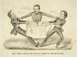 Abraham Lincoln defeats George McClellan to win re-election