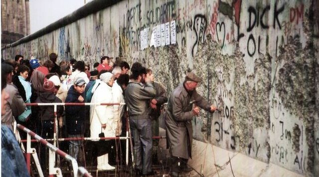 Derribo del muro de Berlín