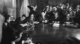 Firma de los Pactos de la Moncloa.