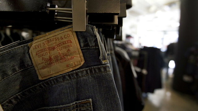 Levi Strauss and Jacob Davis patent "Blue Jeans"