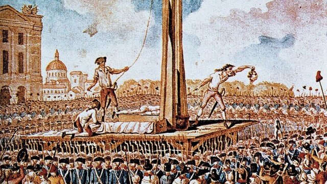 Robespierre viene giustiziato