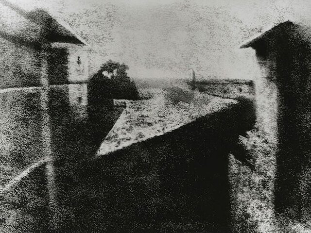 First photograph is taken