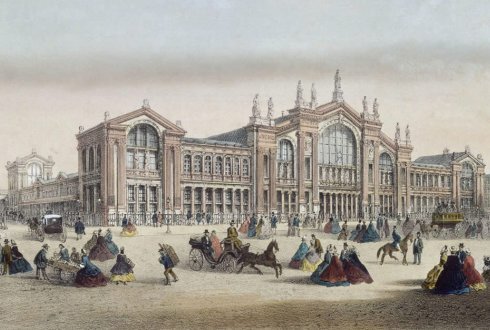 Inauguration of the Gare du Nord