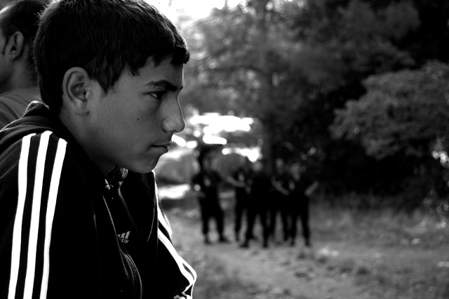 La campement de Chanterelle est évacué