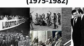 Timeline: EJE CRONOLÓGICO UNIDAD 12.1: El proceso de transición a la democracia y la Constitución de 1978.