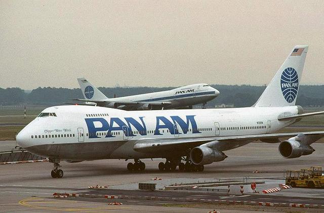 The 747 takes it's maiden flight with pan am
