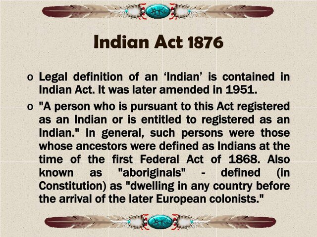 Indian act