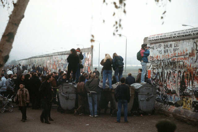 Derribo del muro de Berlín