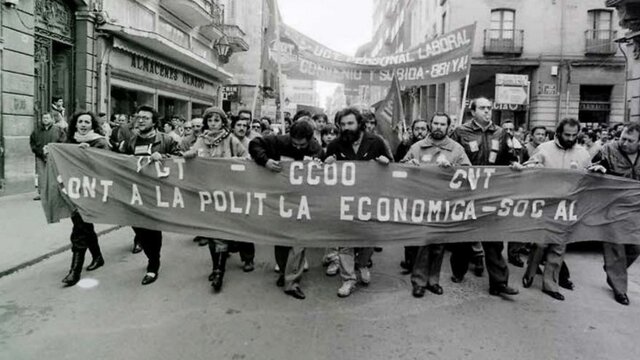 Primera huelga general de la democracia.