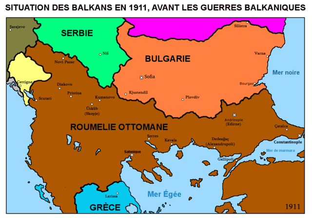 Fondation de la 2nde Ligue balkanique