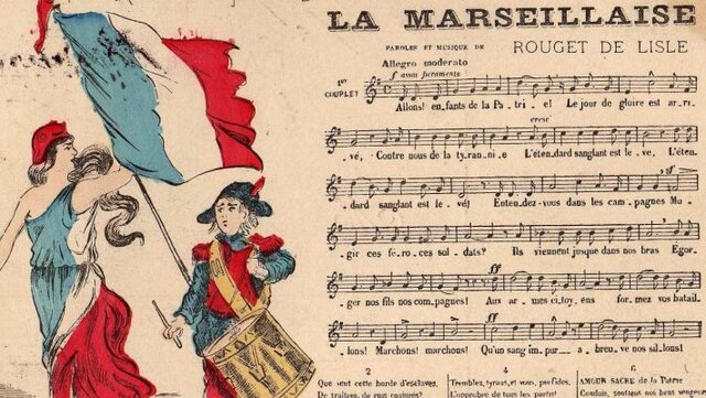 "La Marseillaise" oficial becomes the national hymn