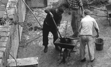 construction of berlin wall