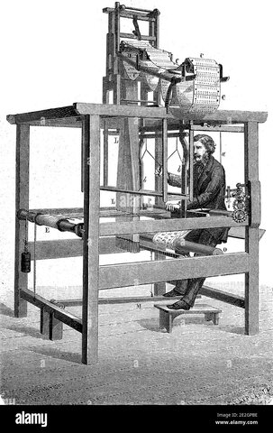Métier a tisser programmable-1801