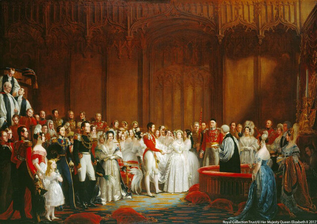 Queen Victoria marries King Alfred