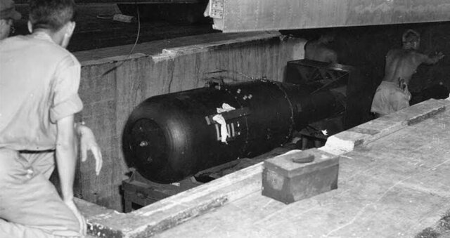Dropping of the "Little Boy" Atomic Bomb