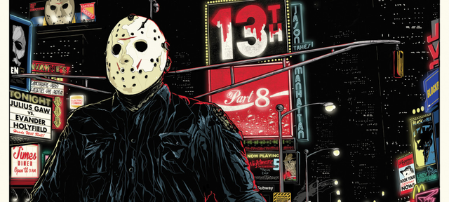 FRIDAY THE 13TH PART 8 JASON TOMA MANHATTAN
