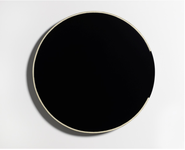 Lygia Clark, Ovo (Egg), 1959, industrial paint on canvas. MFA Houston