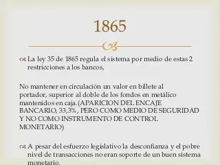 Ley 35 de 1865