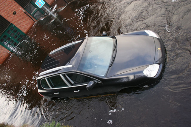 Regnkaos i Göteborg