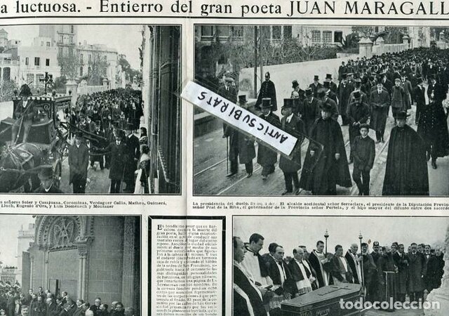 Mort de Joan Maragall