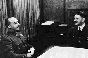 Entrevista entre Hitler y Franco en Hendaya