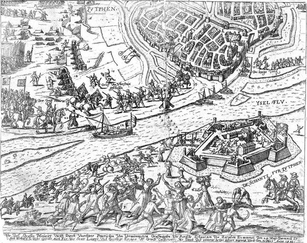 Beleg van Zutphen prins Maurits