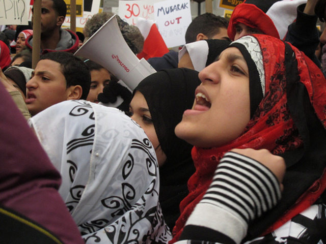 Mubarak avgår
