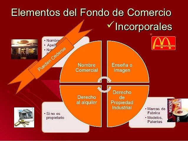 ELEMENTOS QUE INTEGRAN EL FONDO DE COMERCIO