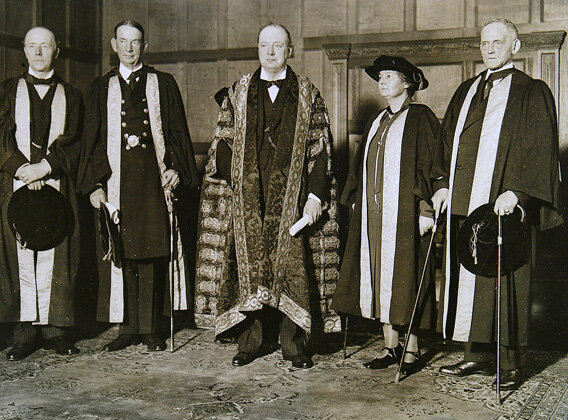 Winston Churchill becomes third Chancellor