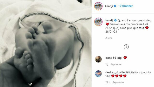 Naissance de sa fille Eva Alba