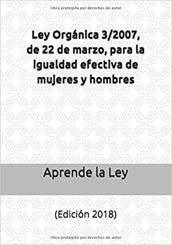 Llei per a la igultat de dones i homes.