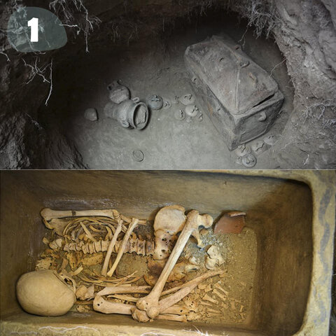 Descubrimiento de Tumba minoica de Creta