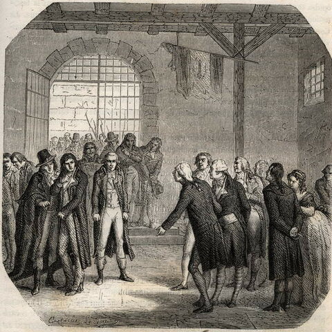 EJECUCIÓN DE LOS HEBERTISTAS.