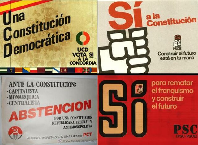 Aprobación por referéndum de la Constitución de 1978