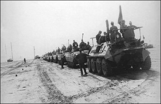 Soviet Union invades Afghanistan